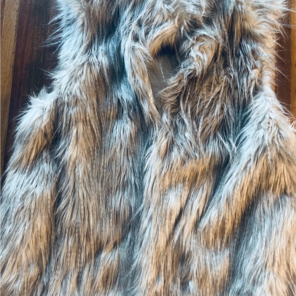 Andrew Marc Faux Fur Vest (NWT)